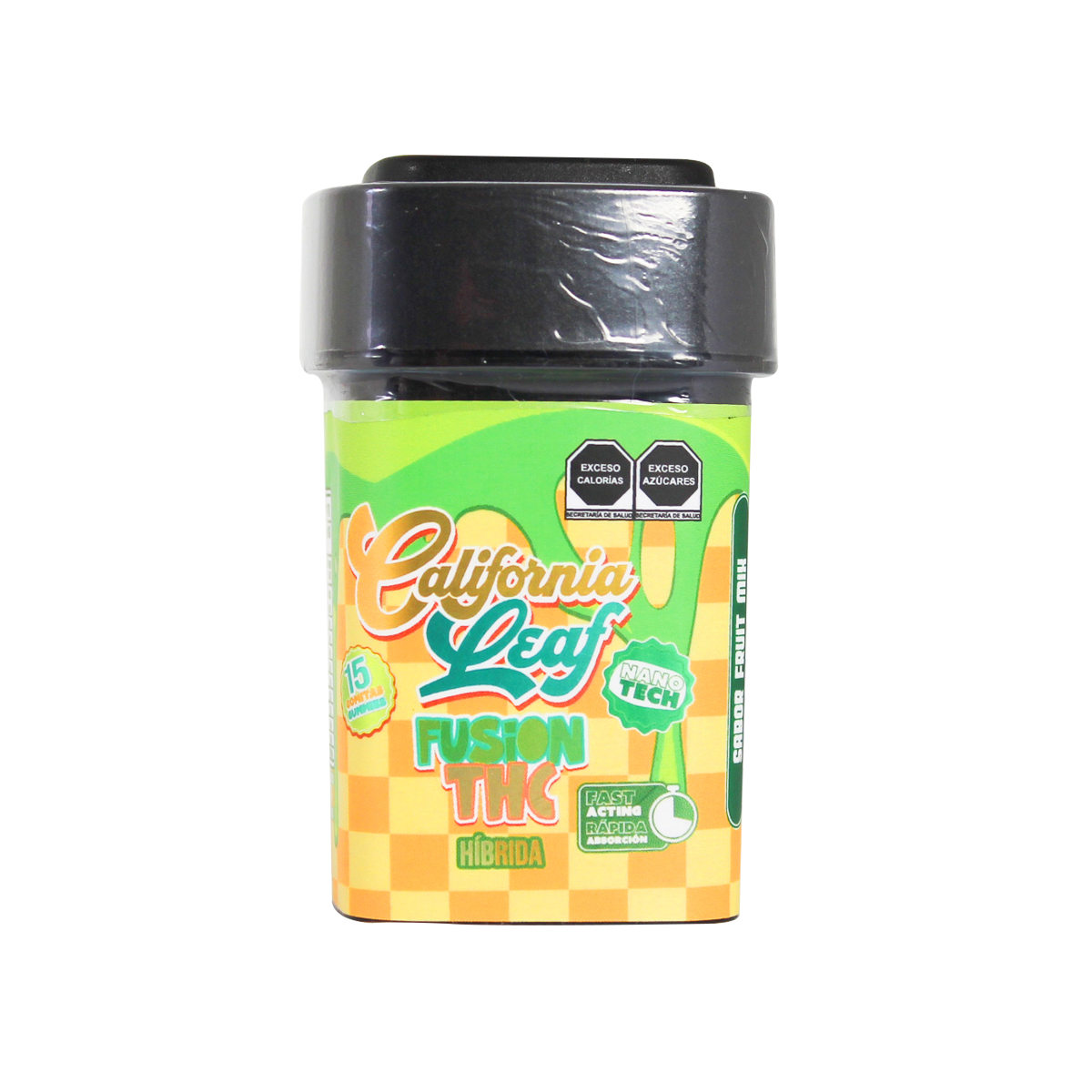 California Leaf® | Gomitas Fusion Delta 9 NANO TECH THC 25 mg/pza | 15 ó 30 piezas